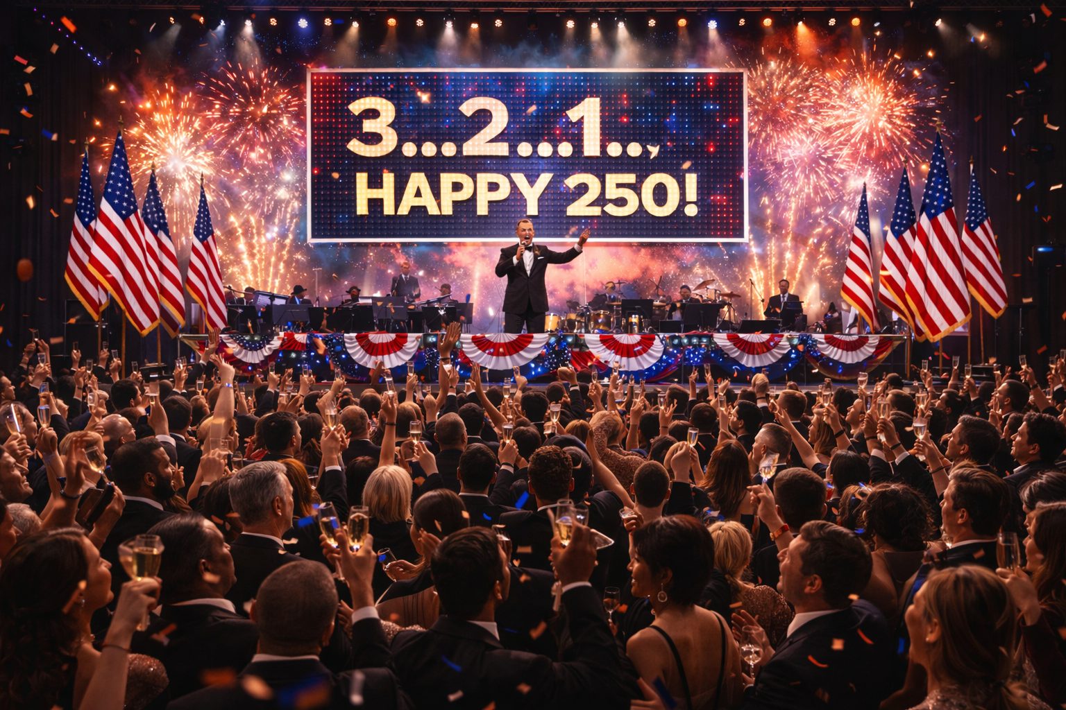 The Official Countdown 250 Ball | America 250 Gala | July 3, 2026 ...