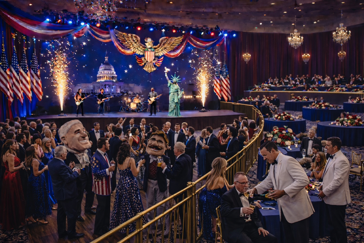 VIP Racing Presidents on stage